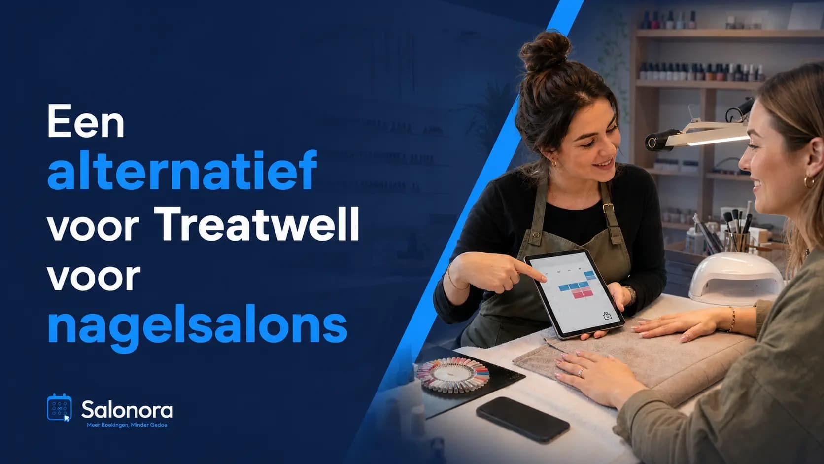 Nagelstudio-eigenaar laat boekingssysteem zien als Treatwell-alternatief voor nagelsalons