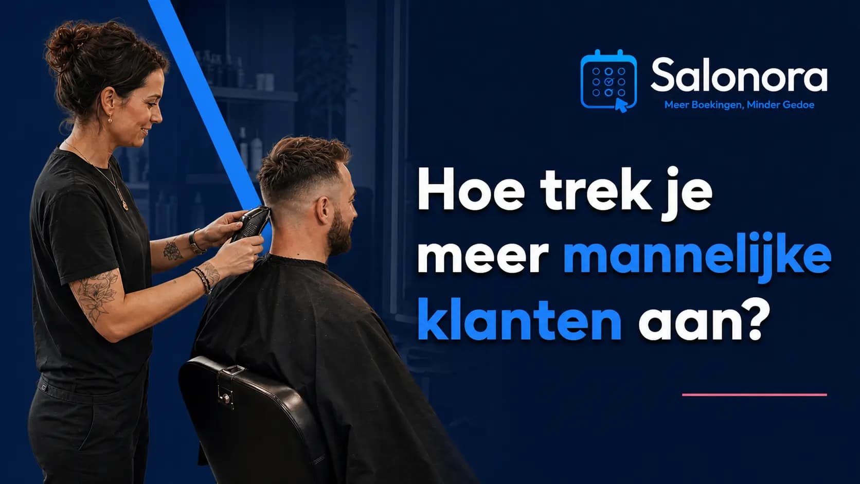 Kapster scheert mannelijke klant in barbershop stijl salon